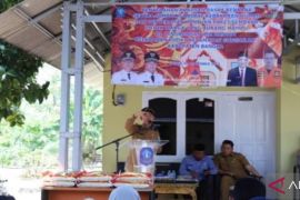 Bangka perbaiki rumah warga korban kebakaran