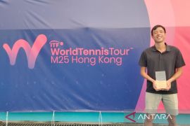 Justin Barki raih gelar juara ITF World Tennis Tour di Hong Kong