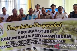 Mahasiswa pasca sarjana UIN Syahada Padangsidimpuan PKM di Tapsel