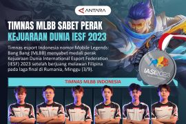 Timnas MLBB sabet perak Kejuaraan Dunia IESF 2023