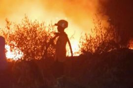 BPBD Subang masih padamkan kebakaran di lahan bekas TPA Panembong