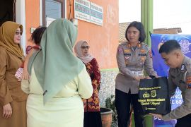 Polres Malang salurkan paket gizi tambahan untuk penanganan stunting