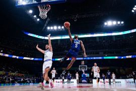 AS buat Italia tak berkutik saat melaju ke semifinal Piala Dunia FIBA 2023