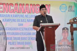 Bupati Anwar Sadat jadikan kampung nelayan "Kampung Bebas Narkoba"