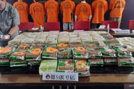 Bareskrim Polri ungkap empat kasus narkoba kelas "kakap" selama Agustus