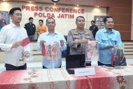 Polda Jatim tangkap tersangka manipulasi data transaksi pembelian makanan