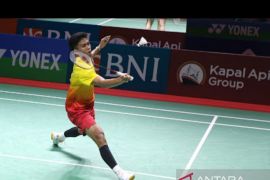 Saut dan Ikhsan gagal melangkah ke perempatfinal Indonesia Masters 2023