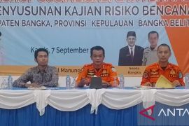 BPBD Bangka susun kajian risiko bencana