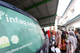 Wapres Ma'ruf Amin janji perjuangkan zakat menjadi pengurang pajak untuk Aceh