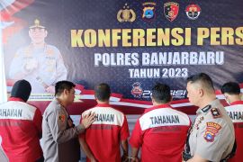 Kriminal Kalsel kemarin, vonis bebas terdakwa sabu hingga karhutla hanguskan kebun sawit