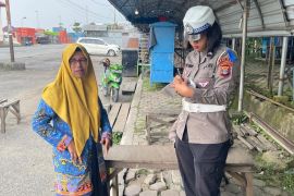 Operasi Zebra Kayan 2023, Personel Ditlantas Polda Kaltara ajak pengguna jalan disiplin berkendara