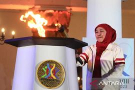 Khofifah: Api Porprov Jatim kobarkan semangat dan patriotisme