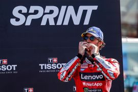 Francesco Bagnaia tetap tampil gemilang di San Marino meski cedera