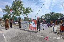 Pj Gubernur Babel lepas kirab 999 Bendera Merah Putih - NU