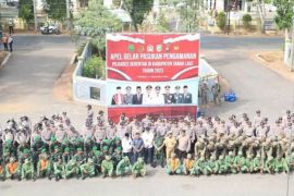 Satpol PP-Damkar Tanah Laut amankan 52 pilkades setentak