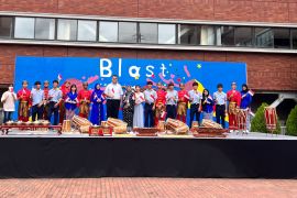 Pentas Rampak Kendang jembatani hubungan warga Indonesia-Jepang