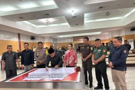 Elemen masyarakat Gorontalo Utara deklarasi pemilu damai berintegritas