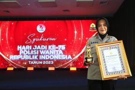 Polwan Polda Babel kembali torehkan prestasi dan terima penghargaan Kapolri