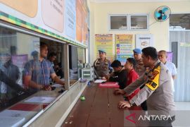 Kapolres Meranti tinjau pelayanan publik jajarannya