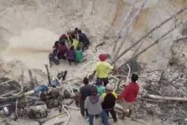 Seorang penambang emas tewas tertimbun longsor di Riau