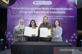 Program Kartu Prakerja gandeng Microsoft jalankan pelatihan bidang AI