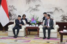 Wakil Presiden Ma'ruf Amin bertemu dengan Gubernur Guangxi