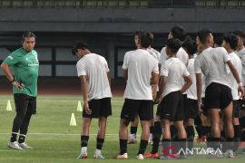 Erick Thohir optimistis dengan pilihan komposisi peman Timnas U17