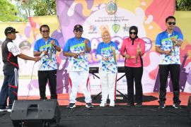 Dua pelari nasional Borobudur Marathon ikuti Kayong Running