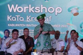 Menparekraf: Kata kreatif di Bintan diharapkan ciptakan lapangan kerja baru