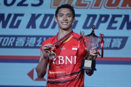 Jonatan rebut gelar juara  Hong Kong Open 2023