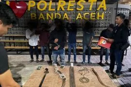 Aniaya anak di bawah umur, polisi tangkap ketua gangster di Banda Aceh
