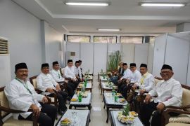 Menhan dan Menteri BUMN dampingi Presiden hadir di Munas-Konbes NU