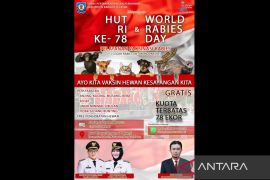 Bangka Selatan galakkan vaksinasi rabies hewan peliharaan