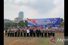 Kapolri lepas  140 personel FPU 5 jalankan misi ke Afrika Tengah
