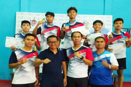 Palembang dan Lahat berbagi emas beregu bulutangkis