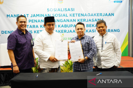 12.050 anggota Korpri Kabupaten Bekasi terdaftar peserta BPJAMSOSTEK
