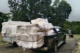 Kementerian PUPR kirim ratusan geobag bantu penanganan darurat abrasi pantai di Abdya