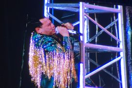 King Nassar hebohkan Pestapora dengan goyangan hingga panjat pilar