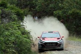 Sean Galael tercepat di Asia Rally Cup 2023