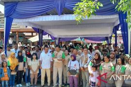 Ratusan pedagang pasar Gunungkidul deklarasi dukung Prabowo pada Pilpres 2024