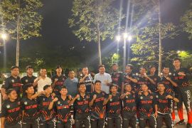 Ketua PCI Sumut sambut atlet di Bandara Kualanamu