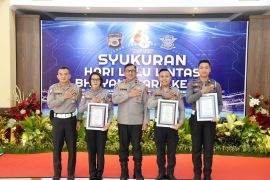 Kapolda Maluku minta Polantas sukseskan pemilu 2024