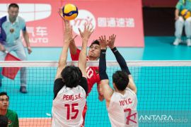 Asian Games 2022 - Timnas voli lawan Kazakhstan perebutkan peringkat 7-10