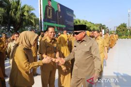 Gubernur Isran Noor pamit kepada ASN Pemprov Kaltim