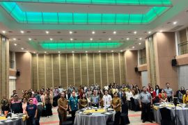 Kanwil Kumham Sumut dan Disnaker Koperindag Samosir sosialisasi Perseroan Perorangan