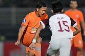 Borneo unggul tipis 1-0 atas PSM Makassar di Stadion Segiri