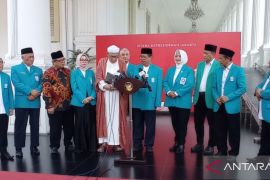 Presiden Jokowi terima pengurus Parmusi di Istana