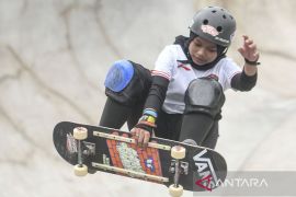 SEA Games 2025 - Dua atlet skateboard park putri Indonesia lolos ke babak final