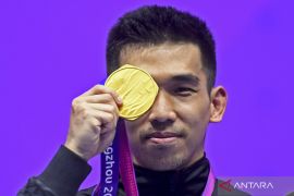 Harris raih emas di nomor nangun putra wushu Asian Games