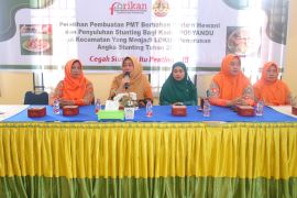 Forikan Siak beri pelatihan makanan tambahan untuk cegah stunting